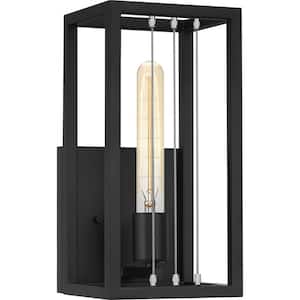 Awendaw 6 in. 1-Light Matte Black Sconce