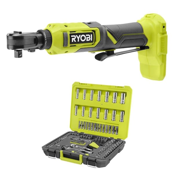 RYOBI ONE+ 18V Cordless Multi Size Ratchet (Tool Only) w/ 1/4