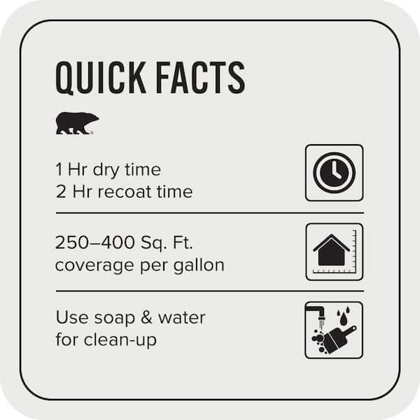 BEHR PREMIUM PLUS - 1 gal. #52 White Semi-Gloss Enamel Low Odor Interior Paint & Primer