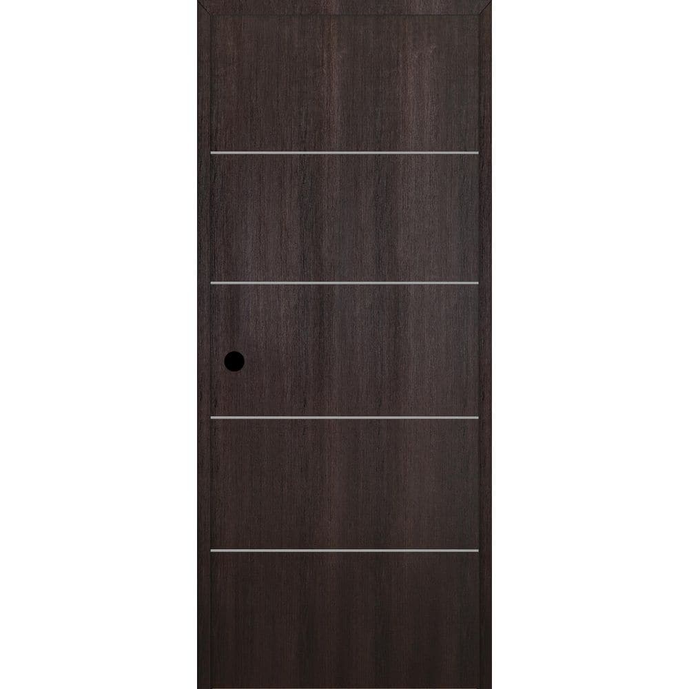 Optima 4H N DIY-Friendly 28 in. х 80 in. Right-Hand Veralinga Oak Composite Wood Single Prehung Interior Door price history on PriceWatchPro