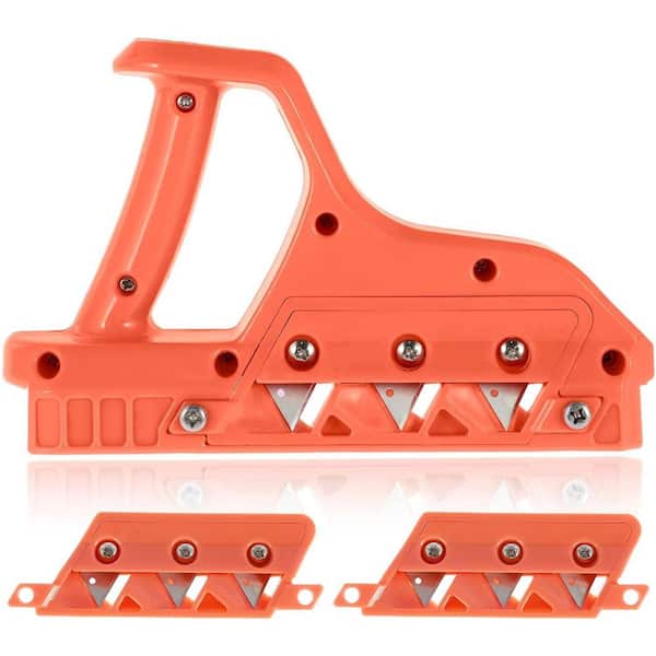 Plasterboard Edger Fast Cutter Precise 45 60 Gypsum Board Hand Plane with 10 Blades Drywall Edge Chamfer Tool