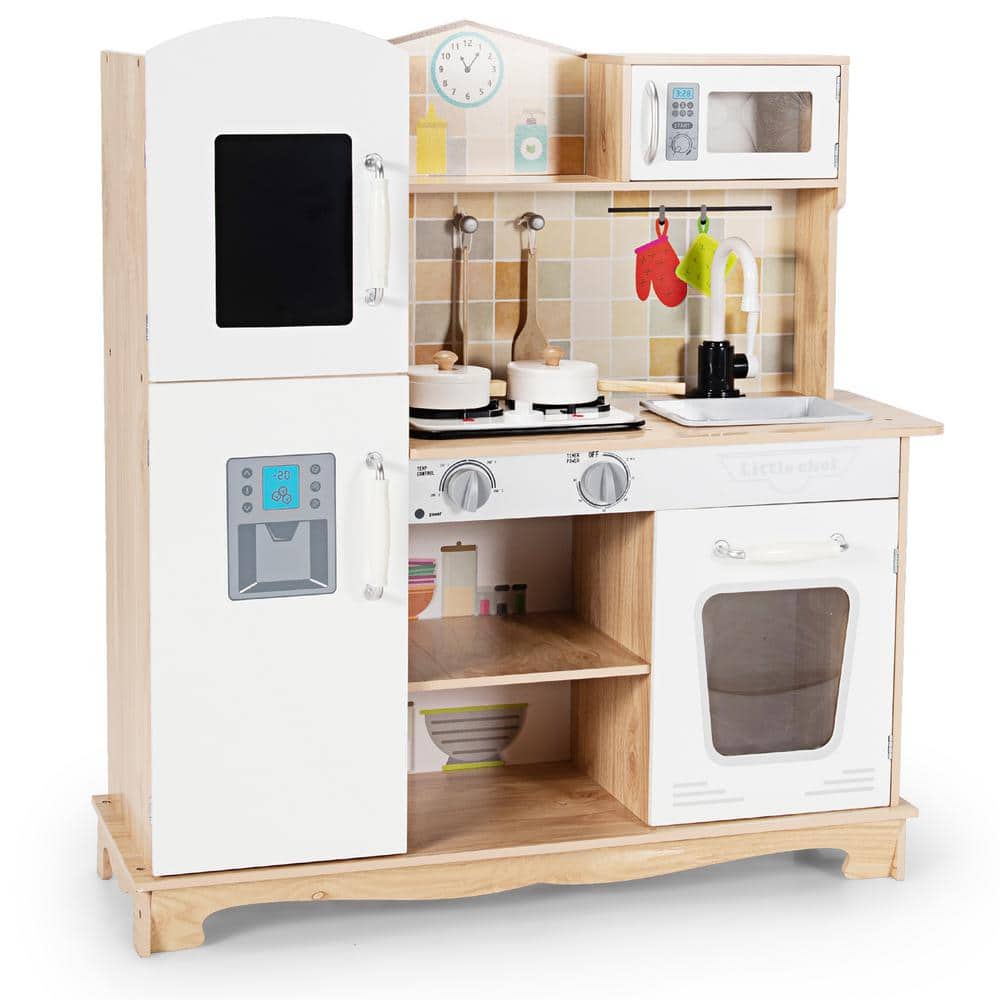 Wooden Play Kitchen and Toy Kitchen Sets