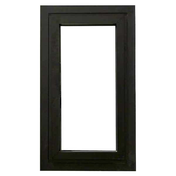TEZA DOORS 24 in. x 36 in. Tilt/Turn Left-Handed Low-E Double-Pane New Construction Aluminum Window with Screen Included