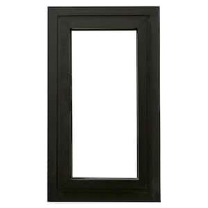 24 in. x 36 in. Tilt/Turn Left-Handed Low-E Double-Pane New Construction Aluminum Window with Screen Included