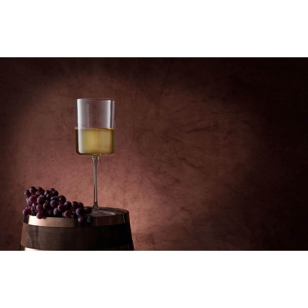 Claire Crystal White Wine Glasses Set of 4