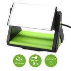 2400 Lumens 30-Watt LED Work Lights with 6 ft. cord, 360 Rotation Stan with Hooking System, Weatherproof, Black