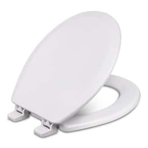 Centocore Round Closed Front Toilet Seat in Crane White