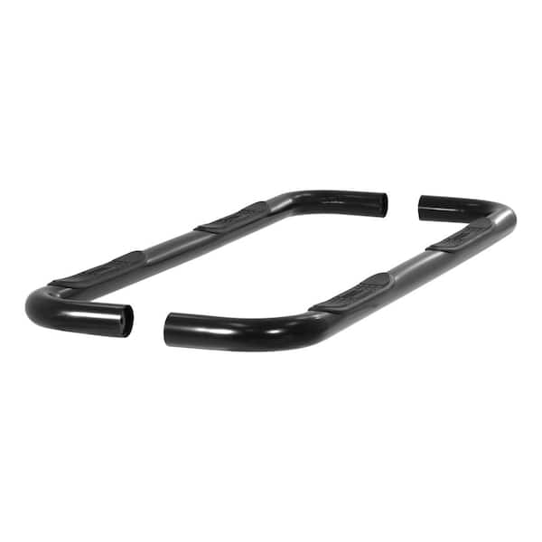 Aries 3-Inch Round Black Steel Nerf Bars, No-Drill, Select Dodge Ram ...