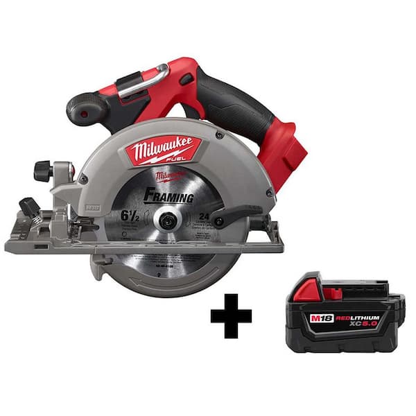 Milwaukee Cordless Circular Saw M18 FUEL 18-Volt Brushless Lithium-Ion 7-14-inch Bare Tool 2731-20 for sale online