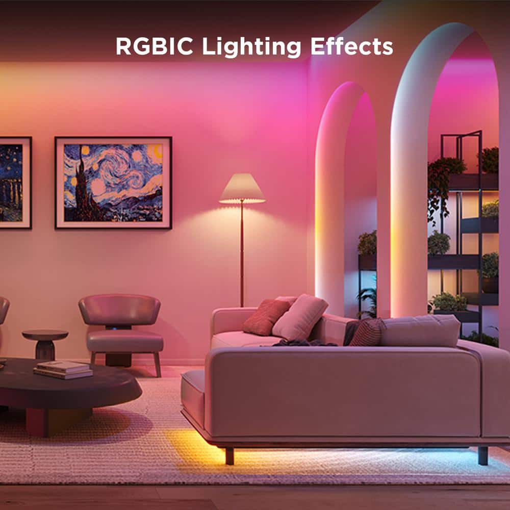 Govee 9.8ft Color-Changing Wi-Fi LED Strip Lights