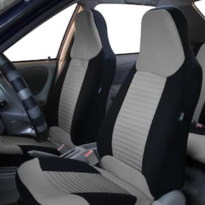 Premium Fabric 47 in x 23 in. x 1 in. Half Set Front Seat Covers