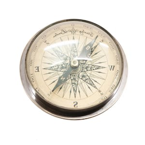 Ariyah Large Eye Compass in Brass