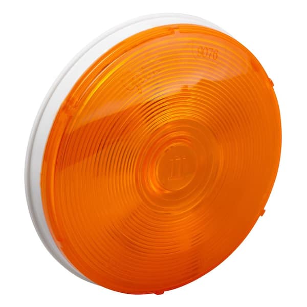 Grote Torsion Mount II 4 in. Stop Tail Turn Light - Front Park, Female Pin, Amber Turn