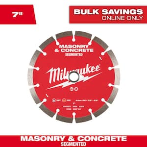 7 in. Segmented Masonry & Concrete Diamond Blade
