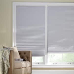 Shadow White Cordless Blackout Cellular Shade - 23 in. W x 72 in. L