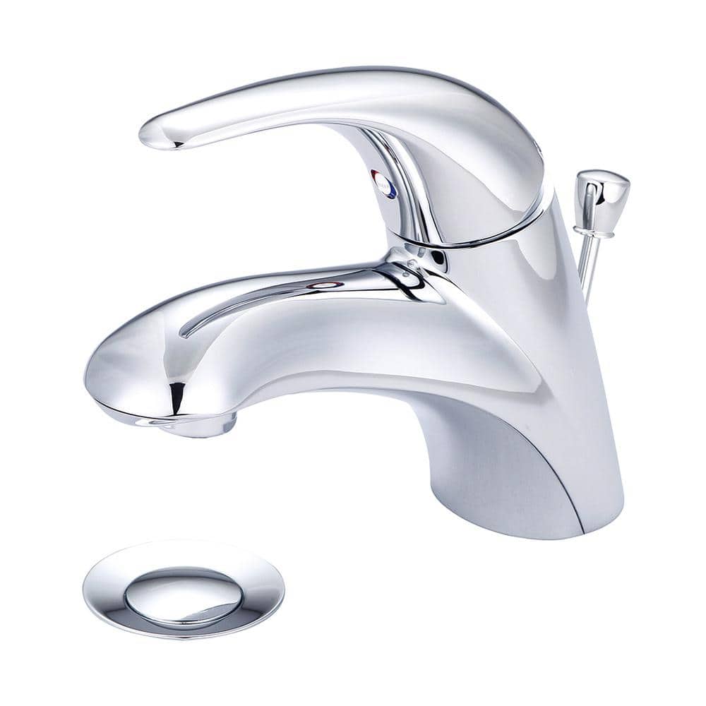 Legacy Single Hole Single-Handle Bathroom Faucet in Polished Chrome