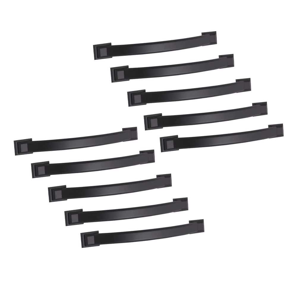 Devan 5 in.(128 mm) Center-to-Center Matte Black Cabinet Bar Pull (10-Pack ) price history on PriceWatchPro