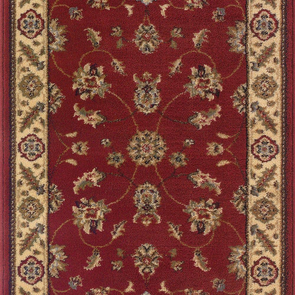 Red Cabin Railway Runner Carpet NCU0TD1359 main image 0