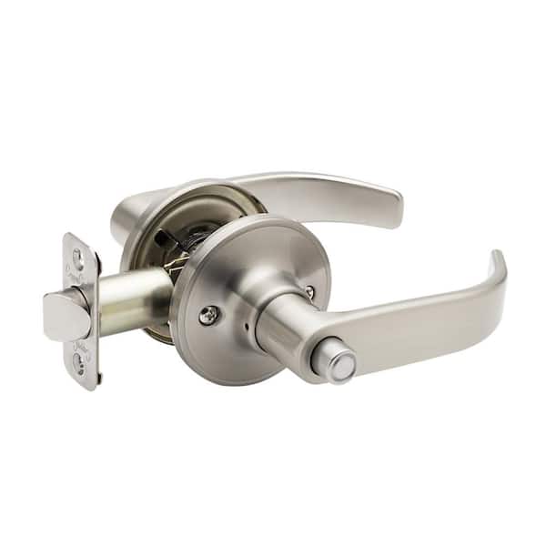 Erin Satin Stainless Privacy Bed/Bath Door Handle