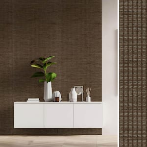 Bois Textured Non-Pasted Wallpaper Roll (Covers 15.33 Sq. Ft.)