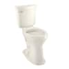 Glacier Bay SuperClean 1.28GPF Single Flush Toilet Tank only in Biscuit  N2442T-BISC - The Home Depot
