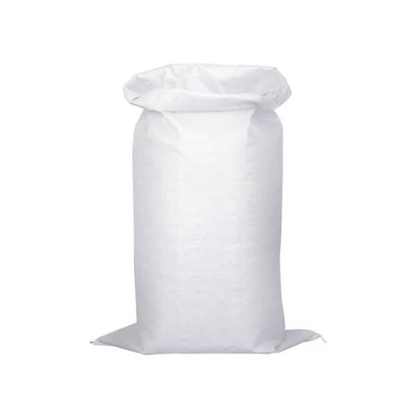 16 in. x 27 in. High Quality Woven White Sandbags, UV Resistance, Flood Barrier Emergency Levee Protection (100-Pack)