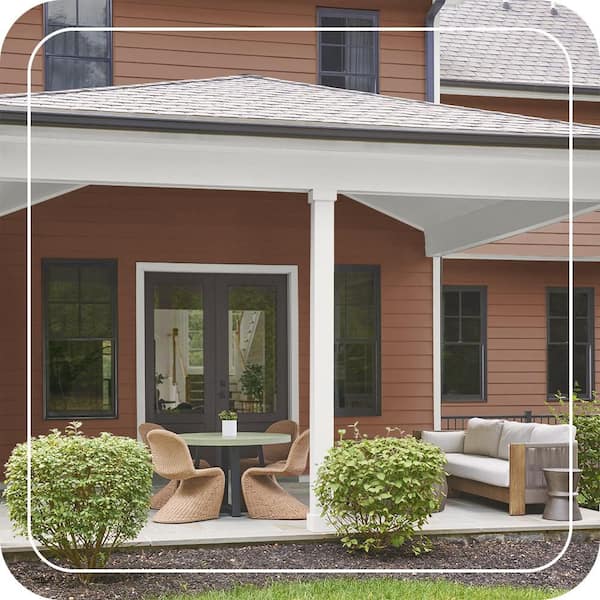 BEHR 5 gal. #SC-142 Cappuccino Solid Color House and Fence