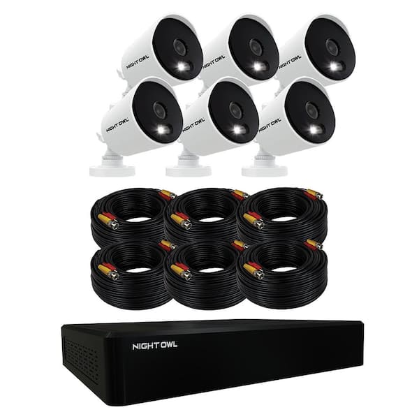 Night Owl 16-Channel 1080p Wired DVR Security Camera System with