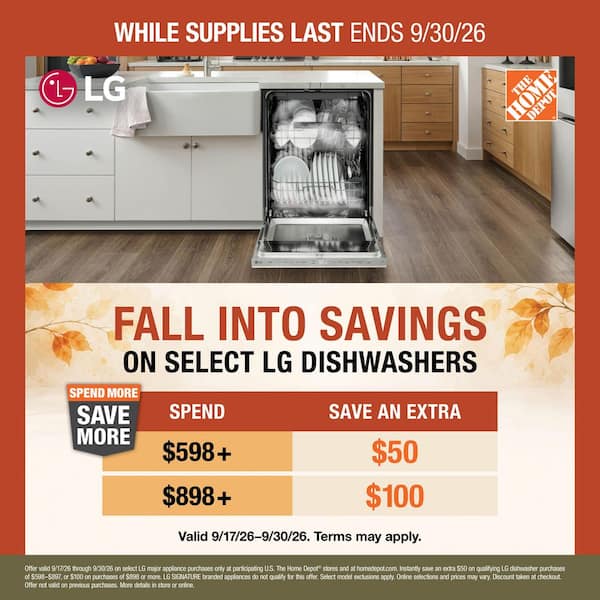 LG 24 in. Black Front Control Dishwasher with Stainless Steel Tub