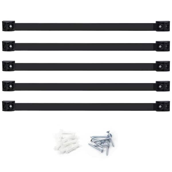 Angel Sar 18 in. Alloy Steel Heavy Duty Magnetic Tool Holder for Garage Kitchen Garden (5-Pack)