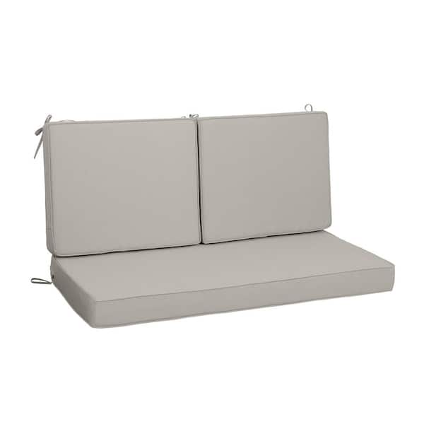 unique choice Outdoor Loveseat Cushion Set 48 x 24 in. Seat Cushions Bench Cushion for Patio Couch, Bench, and Swing