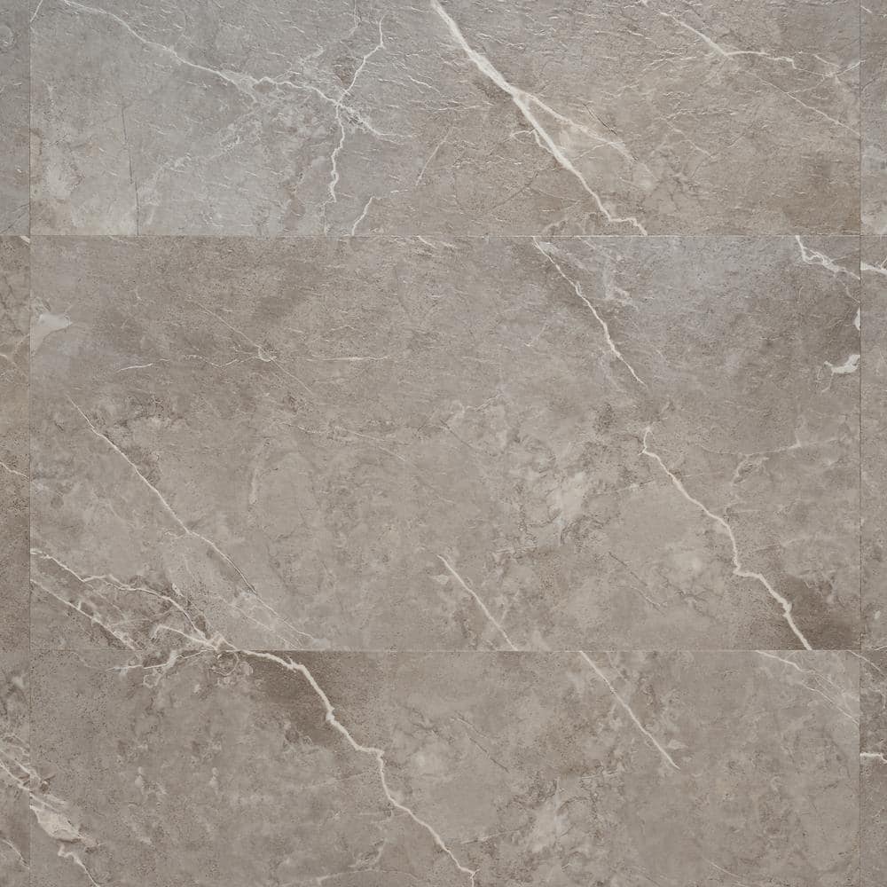 Duren Marbello Dark Beige 28MIL x 12 in. W x 36 in. L Glue Down Waterproof Luxury Vinyl Plank Flooring (36 sqft/case) -  Ivy Hill Tile, EXT3RD105480