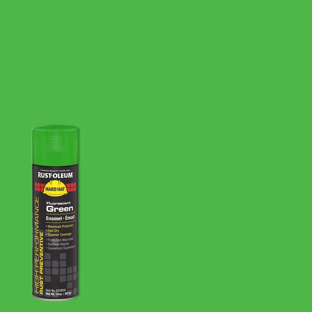 Premium Decor Fluorescent Spray Paint, Glo Green - Midwest Technology  Products