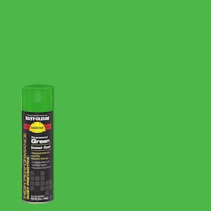15 oz. Rust Preventative Gloss Fluorescent Green Spray Paint (Case of 6)