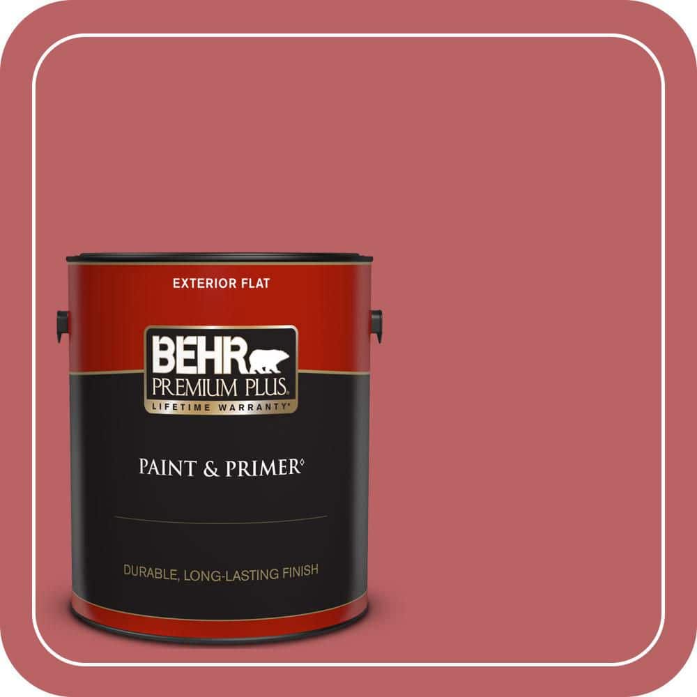 1 gal. #150D-6 Strawberry Rhubarb Flat Exterior Paint & Primer price history on PriceWatchPro