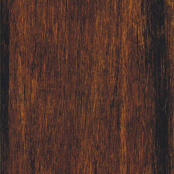 Home Legend Take Home Sample - Hand Scraped Strand Woven Bamboo Sable Vinyl Plank Flooring - 5 in. x 7 in.