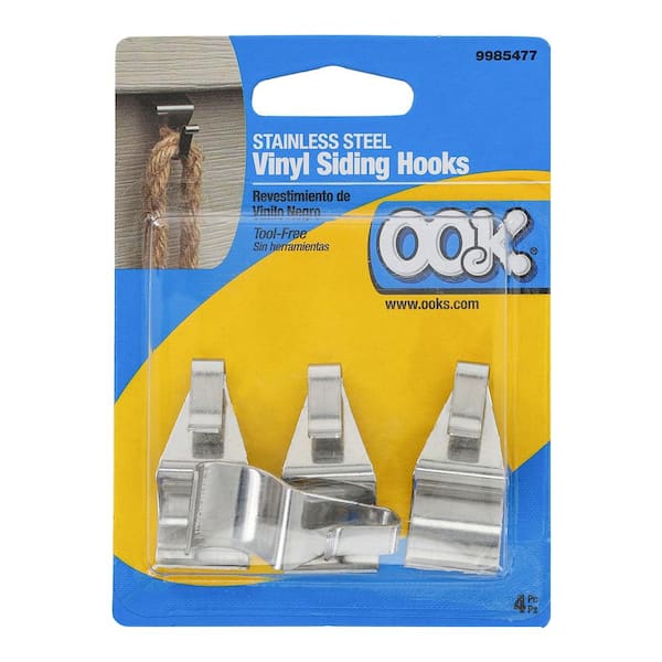 NACETURE Brick Hook Clips - Heavy Duty Outdoor Wall Hangers
