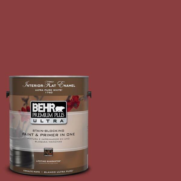 BEHR Premium Plus Ultra 1-gal. #UL110-3 Allure Interior Flat Enamel Paint-DISCONTINUED