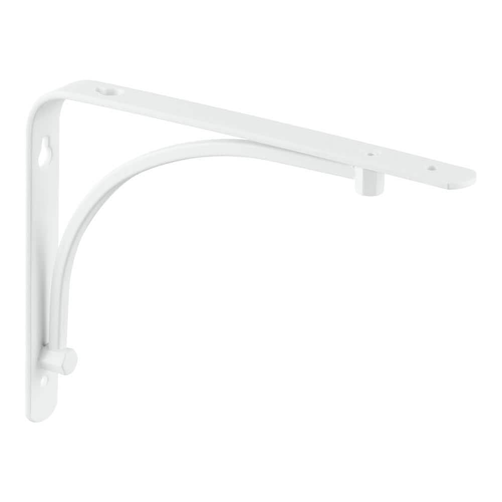 Everbilt CLassic Arch 8 in. x 6 in. Warm WH Bracket 27790PHLHD - The Home  Depot