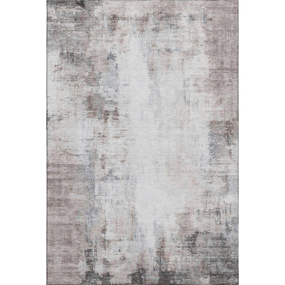 Mayfield Premium Machine Washable Abstract AMF2171 Taupe 8 ft. x 10 ft. Area Rug price history on PriceWatchPro