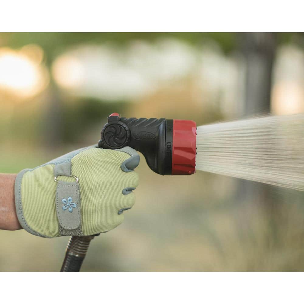 Pro Series Heavy-Duty Zinc 8-Pattern Thumb Control Spray Hose Nozzle - Thumbnail 2