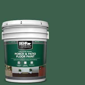 5 gal. #470D-7 Windy Pine Low-Lustre Enamel Interior/Exterior Porch and Patio Floor Paint