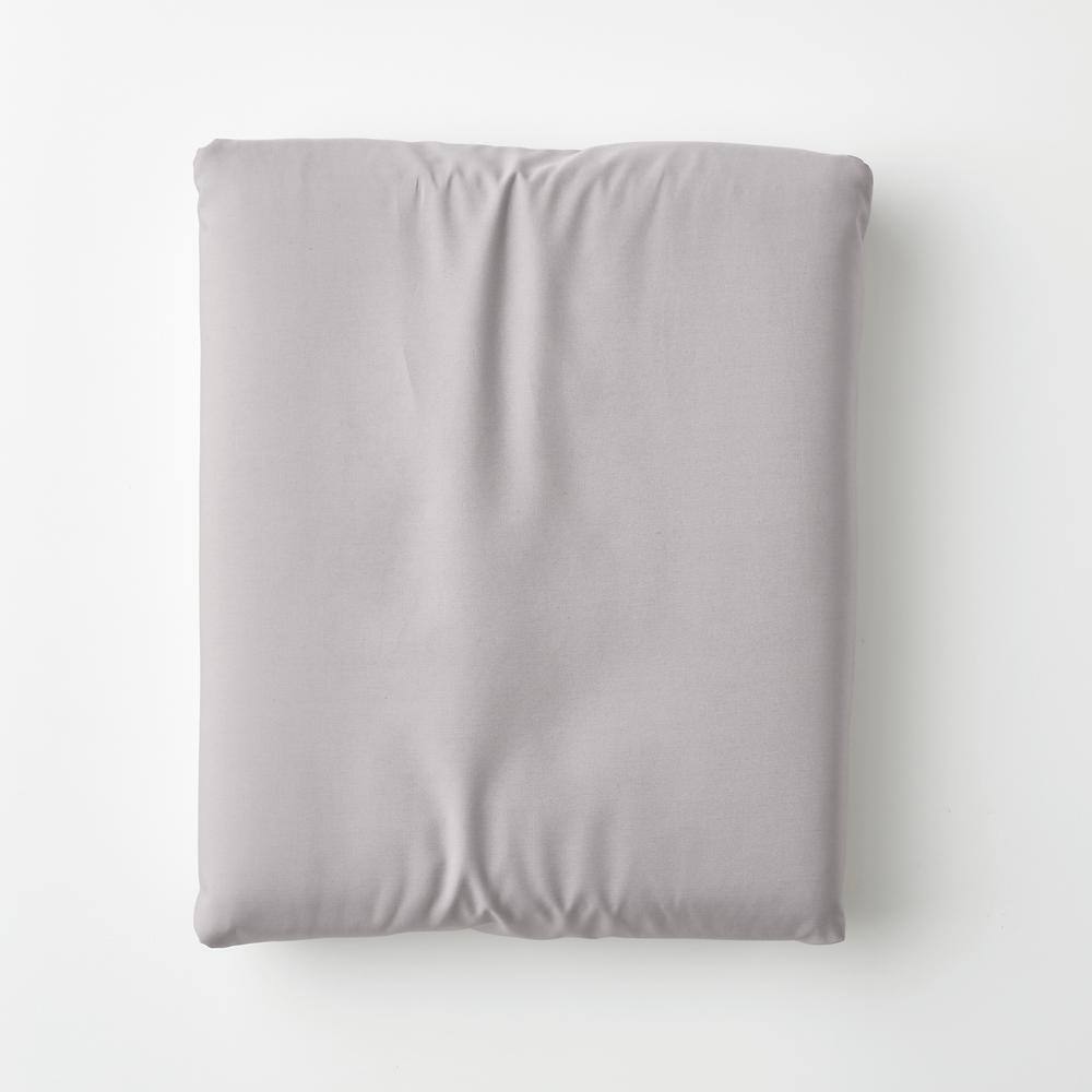 Company Cotton Gray Smoke Solid 300-Thread Count Cotton Percale California King Deep Pocket Fitted Sheet price history on PriceWatchPro