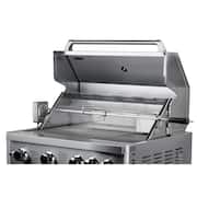 30 in. Built-In Liquid Propane BBQ Grill for Outdoor Kitchen in Stainless-Steel