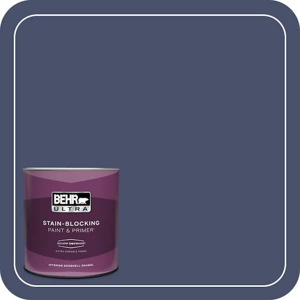 BEHR ULTRA 1 qt. #M530-7 Elegant Navy Extra Durable Eggshell Enamel Interior Paint & Primer
