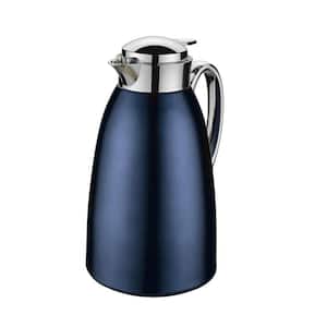 MegaChef 67.6 fl. oz. Stainless Steel Thermal Carafe with Black LID  985112002M - The Home Depot