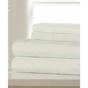 Super Soft Triple Brushed Mircrofiber 4-Piece Sage Queen Sheet Set