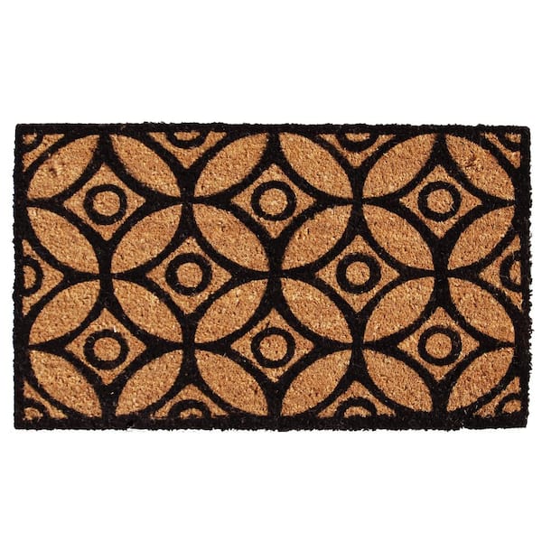 Calloway Mills Circles and Stars 24 in. x 36 in. Door Mat
