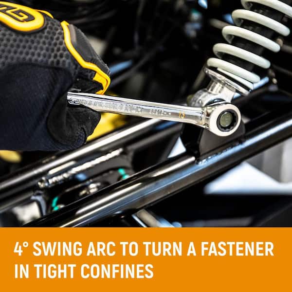 5/8 in. SAE 90-Tooth Combination Ratcheting Wrench