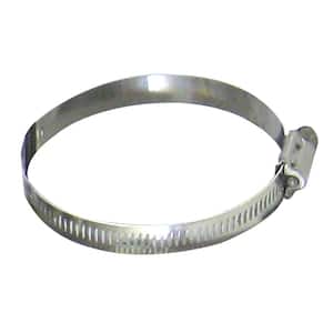 13/16 in. to 1-1/2 in. Stainless Steel Hose Clamp (10-Pack)